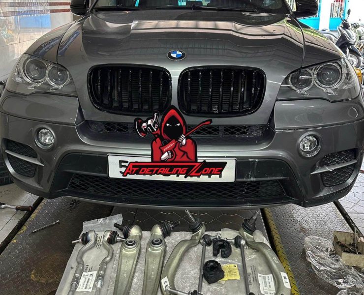 BMW X5 E70 thay thế hệ thống gầm