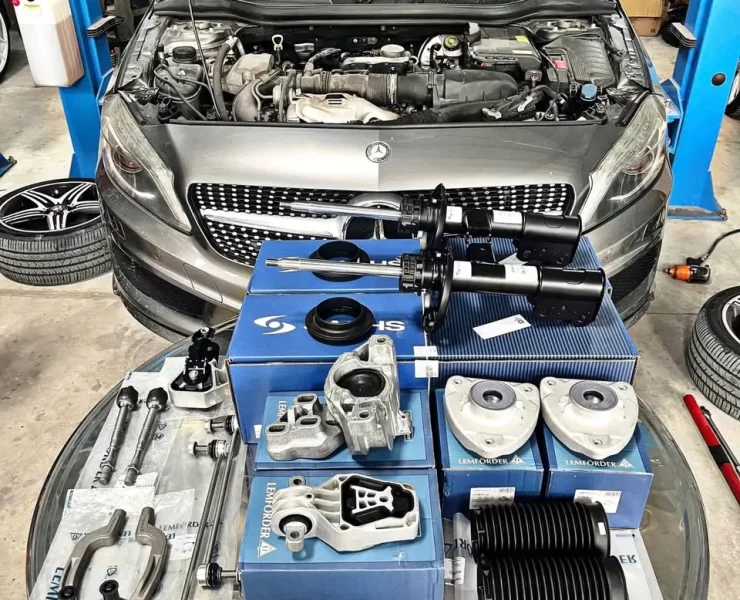 Mercedes-A250 - bao duong