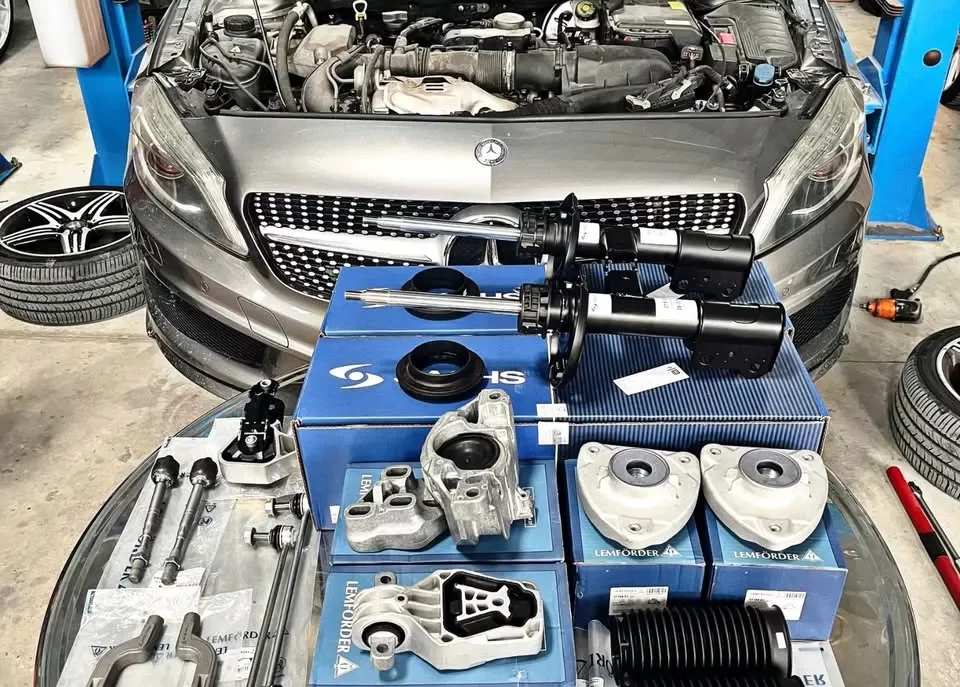 Mercedes-A250 - bao duong