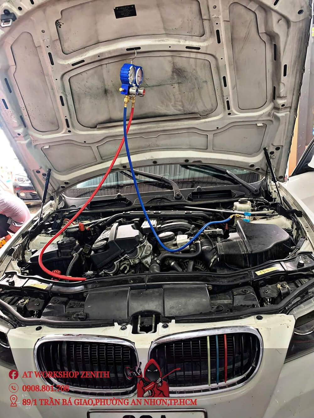 Kiểm tra hệ thống lạnh ô tô