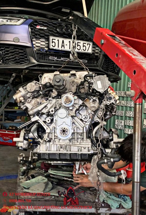 Đại tu máy, sửa xe đức