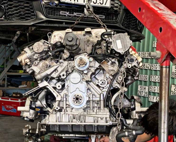 Đại tu máy, sửa xe đức