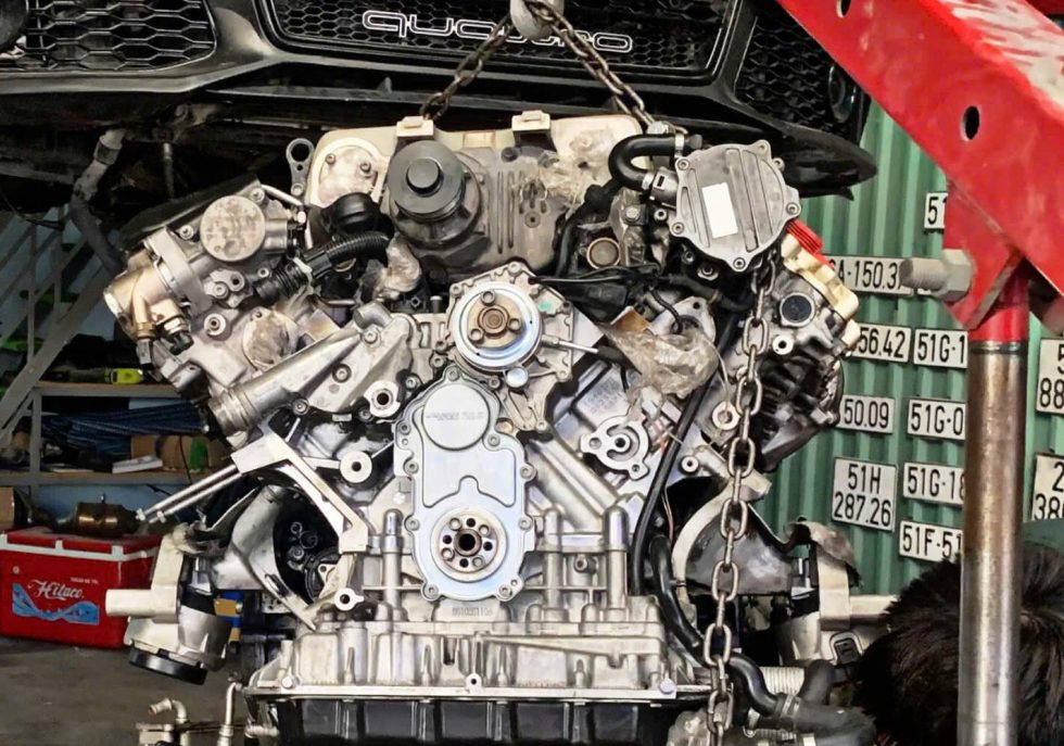 Đại tu máy, sửa xe đức