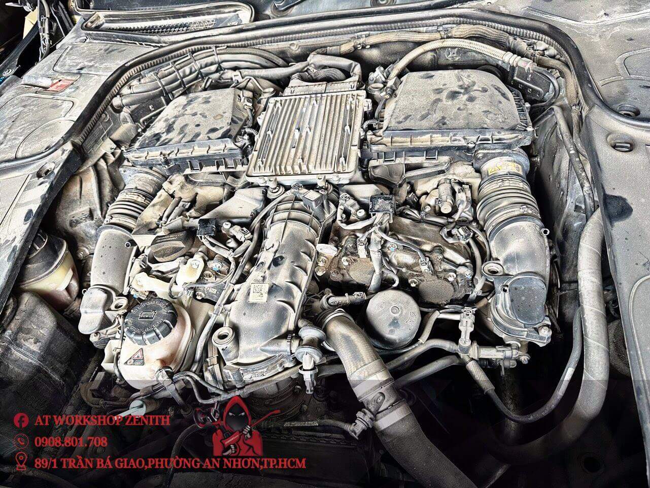 Vệ sinh khoang máy