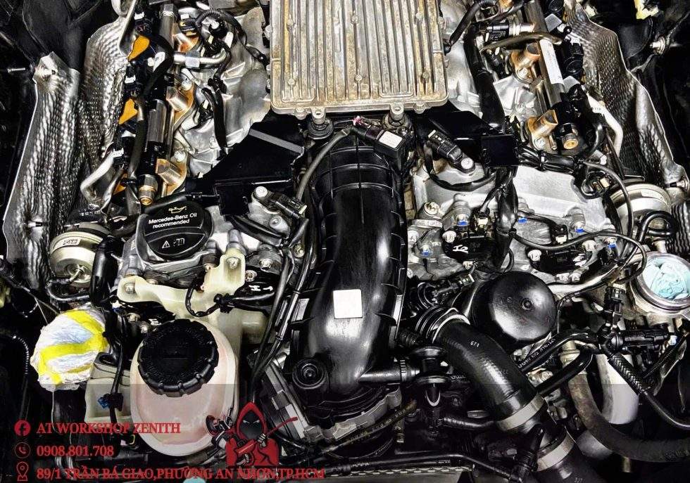 Vệ sinh khoang máy